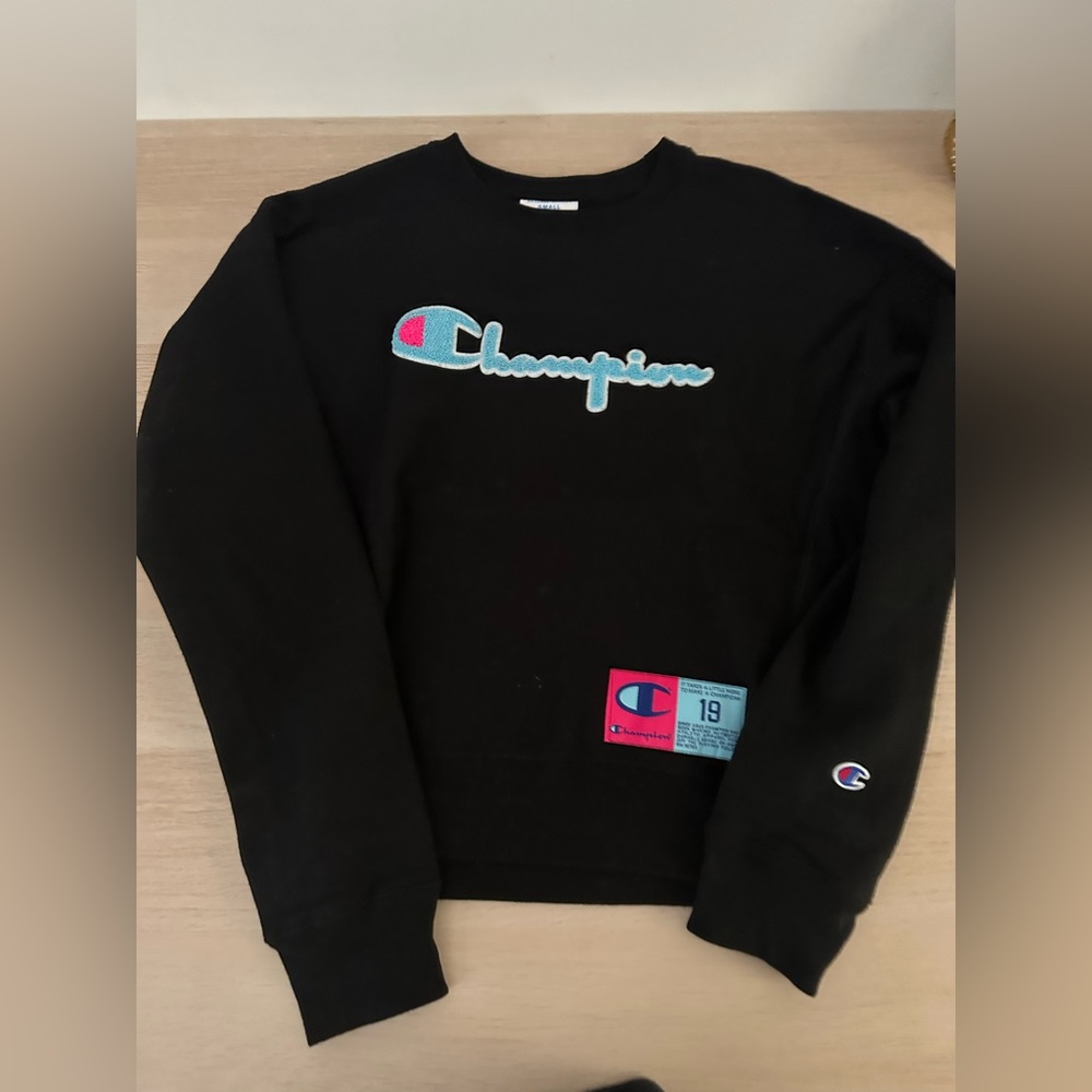 Champion Reverse Weave Script Crew - image 2